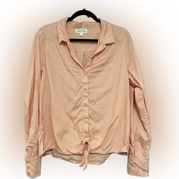 Anthropologie Cloth and Stone blouse - size L - Picture 3 of 5